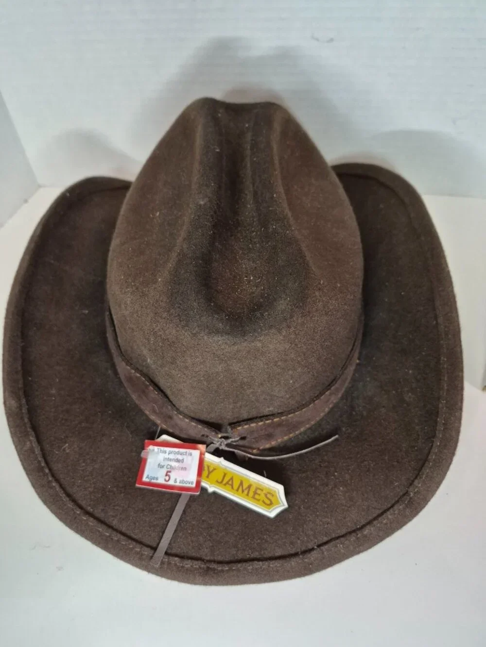 Cody James XL Kids Brown Felt Western Cowboy NWT Outside Farming Hat